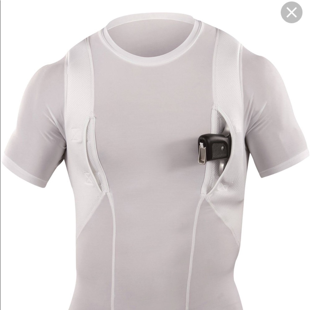 🆕 5.11 TACTICAL HOLSTER shirt. White. Size L.